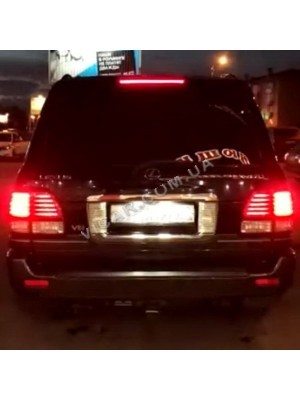 Рамка-вкладыш номера с подсветкой Lexus LX 470